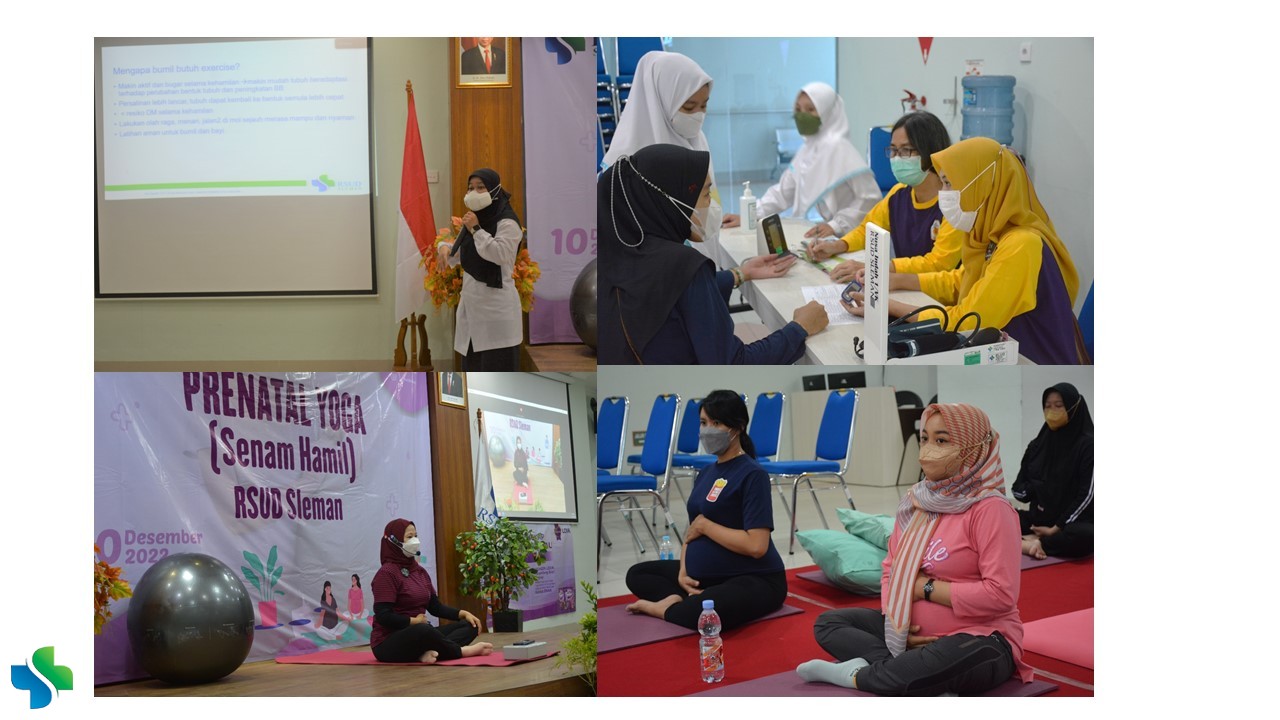 Prenatal Yoga Bersama RSUD Sleman